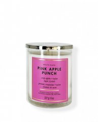 Single Wick Candle PINK APPLE PUNCH 227 g
