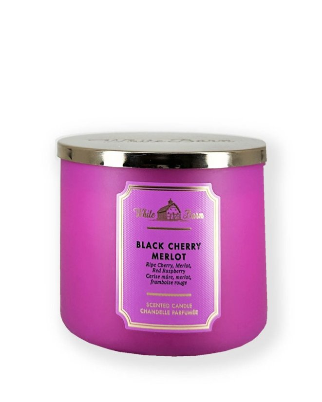 3-wick Candle BLACK CHERRY MERLOT 411 g