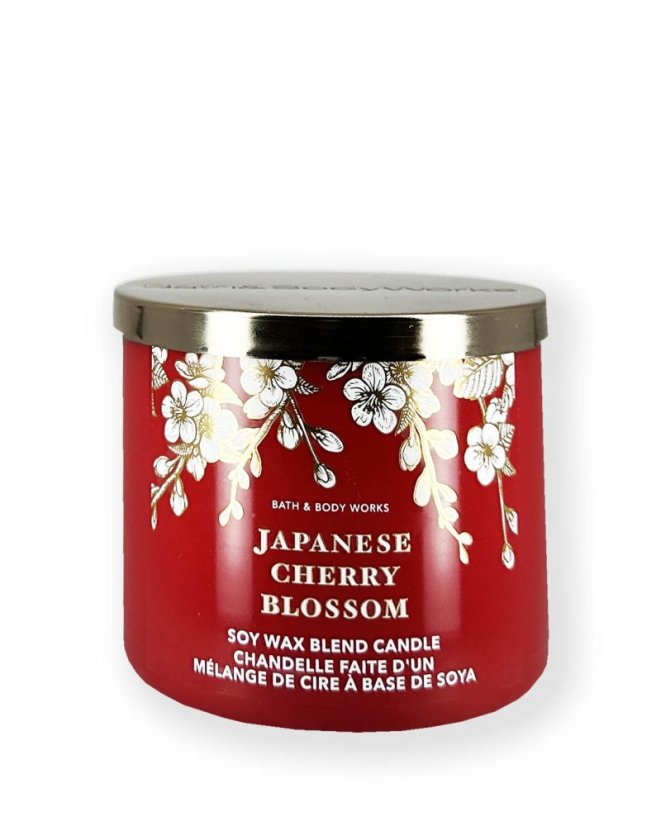 3-Docht Duftkerze JAPANESE CHERRY BLOSSOM 411 g