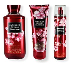 Set of JAPANESE CHERRY BLOSSOM 3 pcs