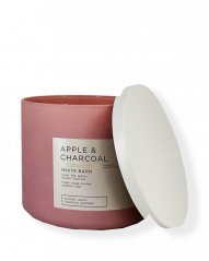 3-wick Candle APPLE & CHARCOAL 411 g