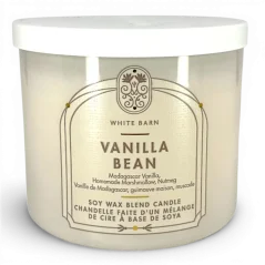 3-knotová vonná svíčka VANILLA BEAN  411 g