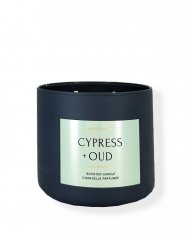 3-wick Candle CYRPESS & OUD 411 g