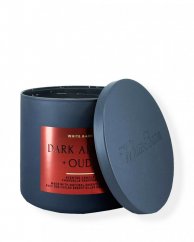 3-wick Candle DARK AMBER & OUD 411 g