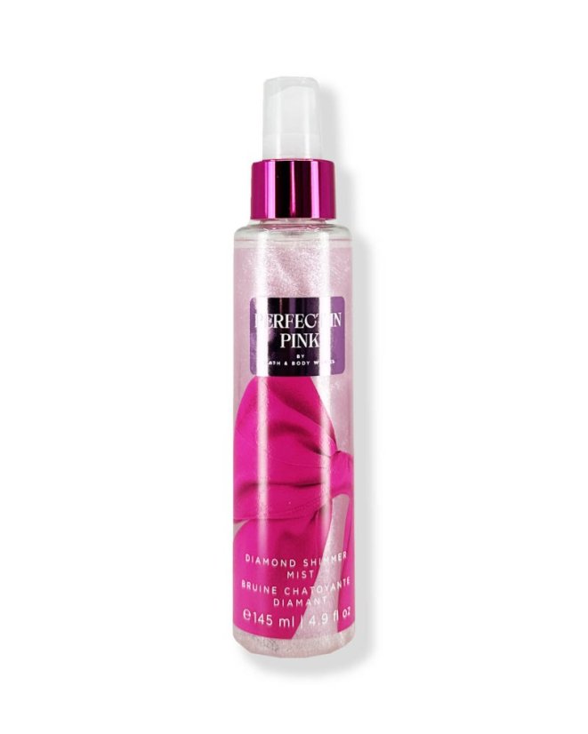 Třpytivá tělová vůně PERFECT IN PINK 146 ml