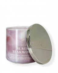 3-wick Candle BLACK TEAKWOOD 411 g