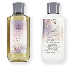 Sada SNOWFLAKES & CASHMERE 2 ks