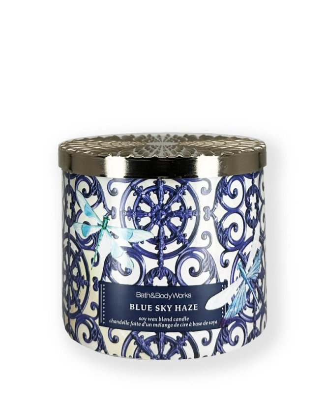 3-Docht Duftkerze BLUE SKY HAZE 411 g