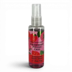 Kézfertőtlenítő spray STRAWBERRY POUND CAKE 29 ml