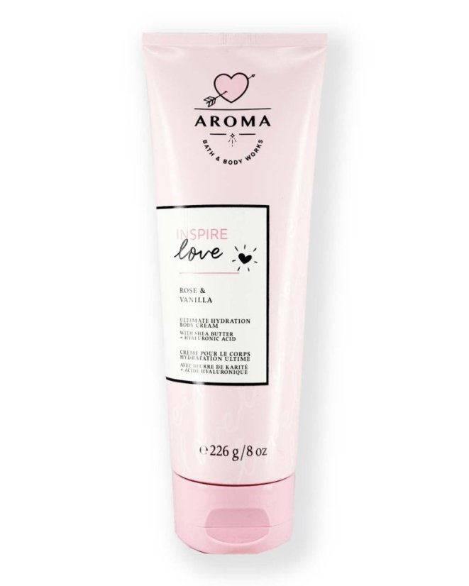 Aromatherapy Körpercreme ROSE VANILLA 226 g