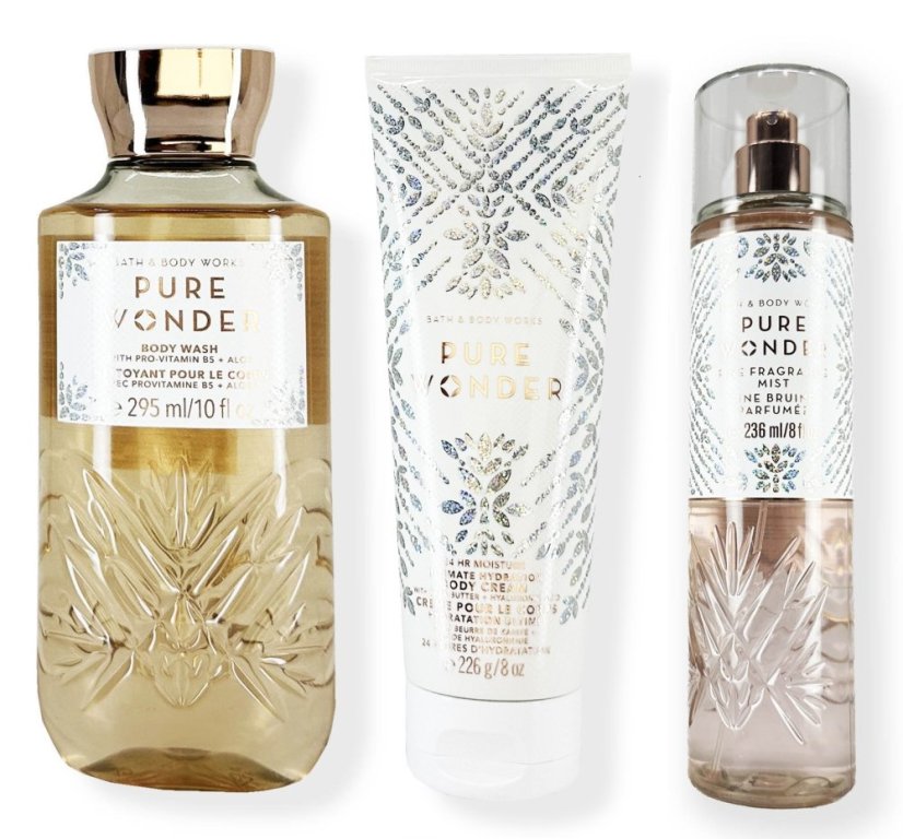 Set of PURE WONDER 3 pcs