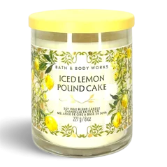 1-knotová vonná svíčka ICED LEMON POUND CAKE 227 g