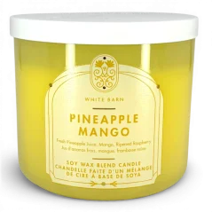 3-knotová vonná svíčka PINEAPPLE MANGO 411 g