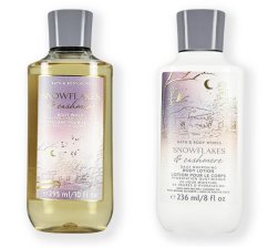 Set of SNOWFLAKES & CASHMERE 2 pcs