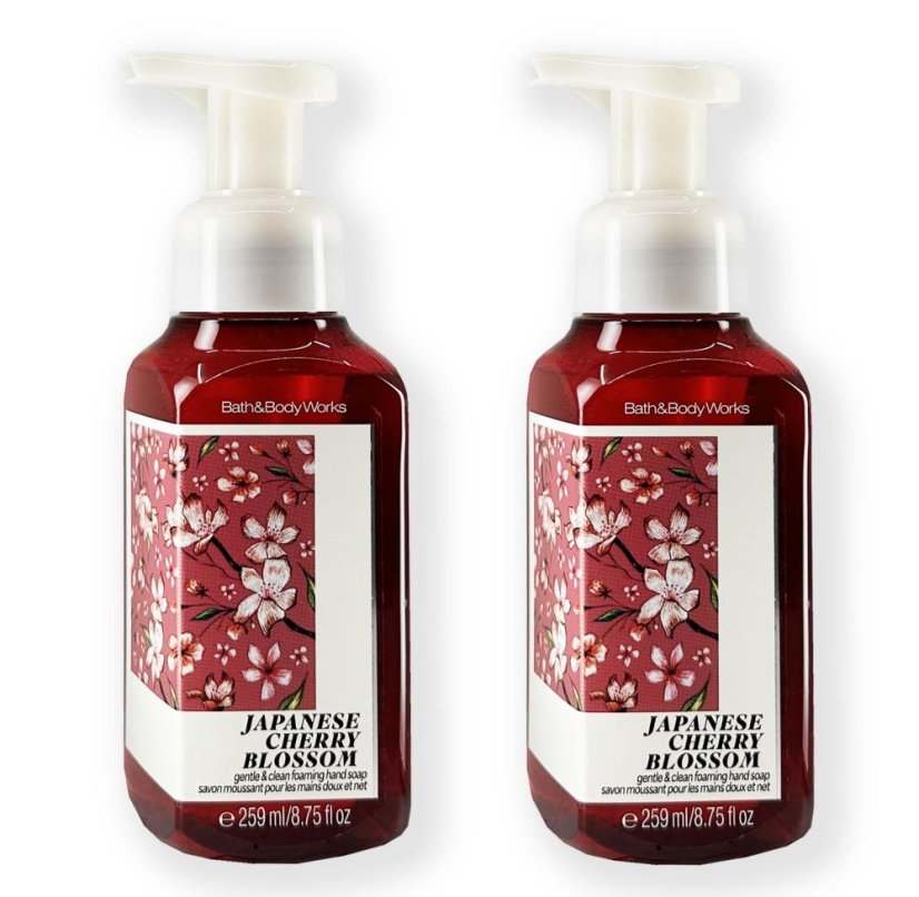 Súprava penové mydlo na ruky JAPANESE CHERRY BLOSSOM 259 ml - 2 ks