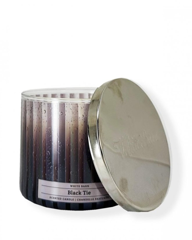 3-wick Candle BLACK TIE 411 g