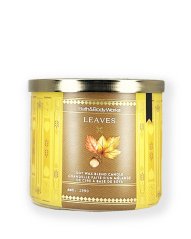 3-knotová vonná svíčka LEAVES 411 g