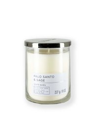 1-knôtová vonná sviečka PALO SANTO & SAGE 227 g