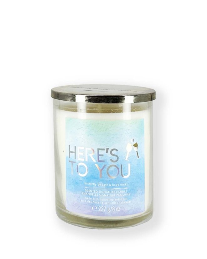 Single Wick Candle BUTTERFLY 227 g