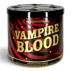 3-knotová vonná svíčka VAMPIRE BLOOD 411 g