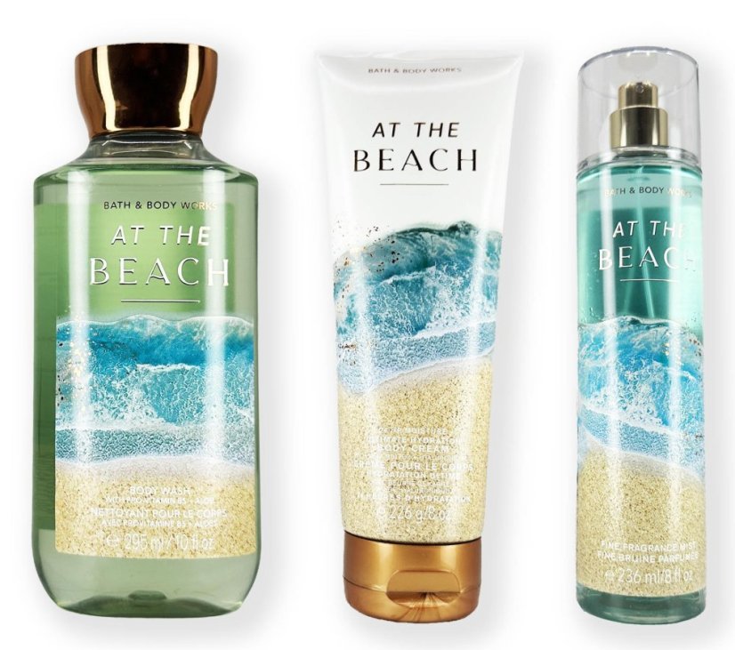 AT THE BEACH Pflege Set – 3 Stk.