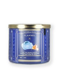 3-wick Candle FLANNEL 411 g