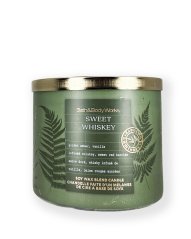 3-knotová vonná svíčka SWEET WHISKEY 411 g