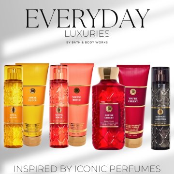 🌸 Kolekce Everyday Luxuries od Bath & Body Works – inspirovaná světovými parfémy