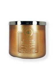 3-knotová vonná svíčka PUMPKIN SPICE LATTE 411 g