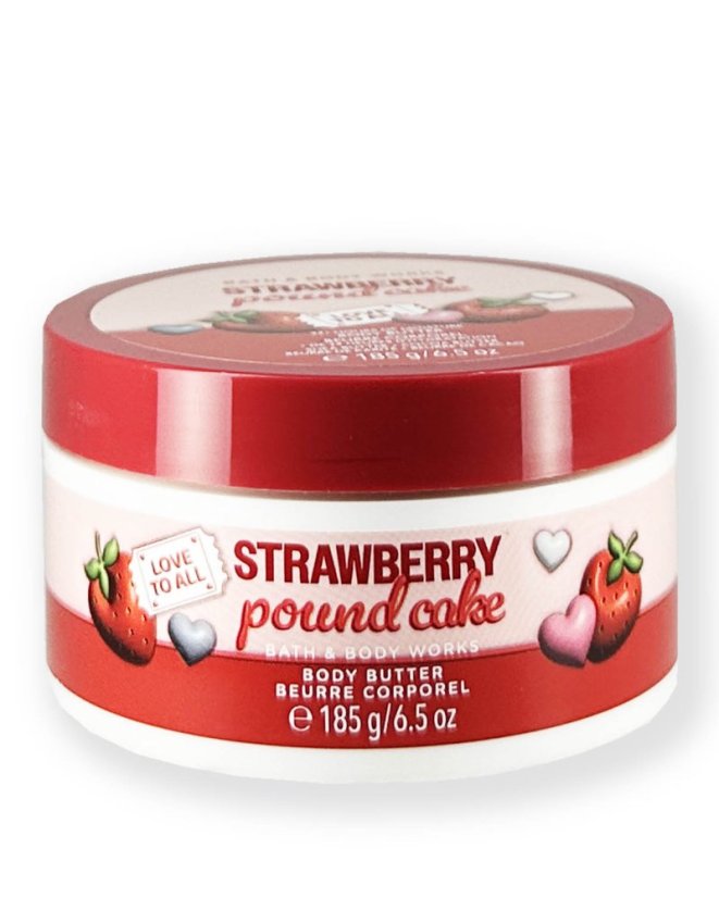 Body Butter STRAWBERRY POUND CAKE 185 g
