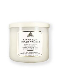 3-knotová vonná svíčka CINNAMON SPICED VANILLA 411 g