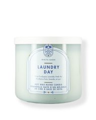 3-knôtová vonná sviečka LAUNDRY DAY 411 g