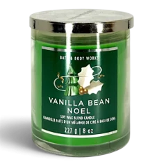 Świeca zapachowa 1-knotowa premium VANILLA BEAN NOEL 227 g