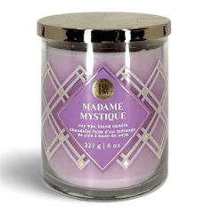 Świeca zapachowa 1-knotowa premium MADAME MYSTIQUE 227 g
