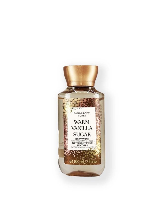 Mini sprchový gél WARM VANILLA SUGAR 88 ml