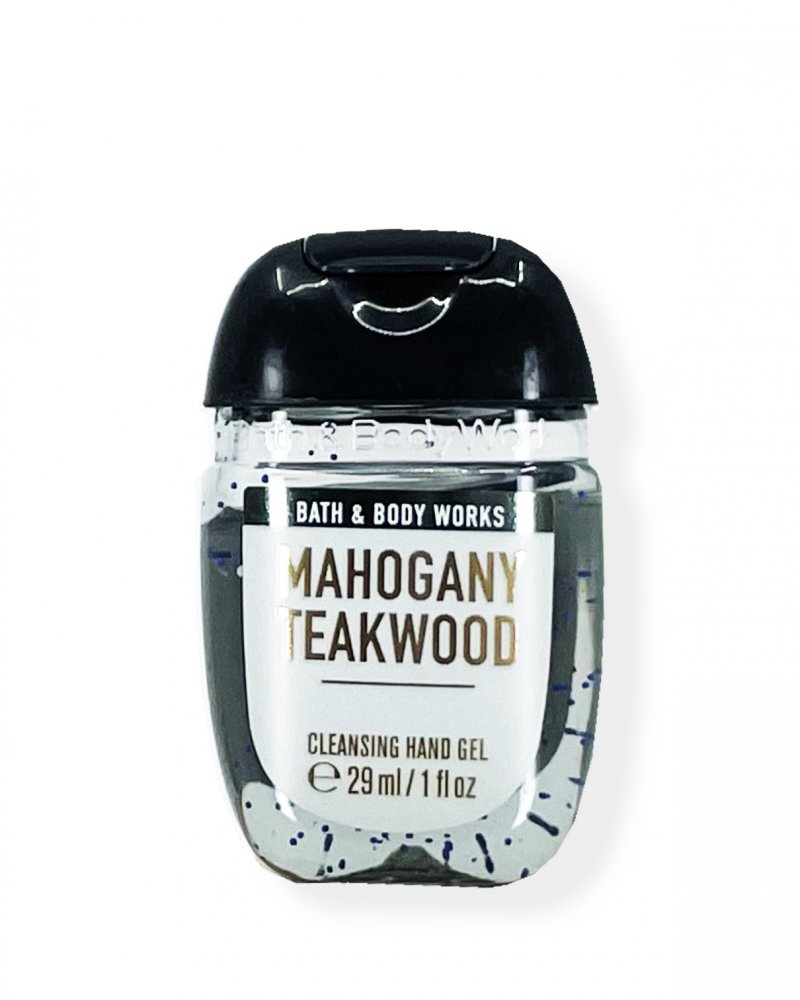 NEW 5-Pack Men's Mahogany Teakwood PocketBac Sanitizer Bath & Body Works