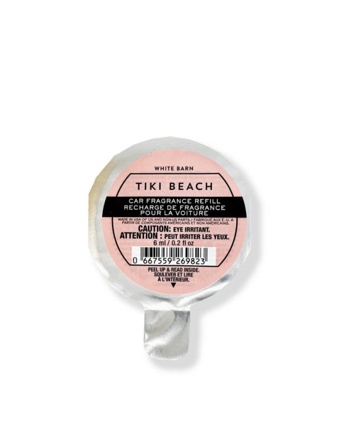 Autóillatosító utántöltő TIKI BEACH 6 ml