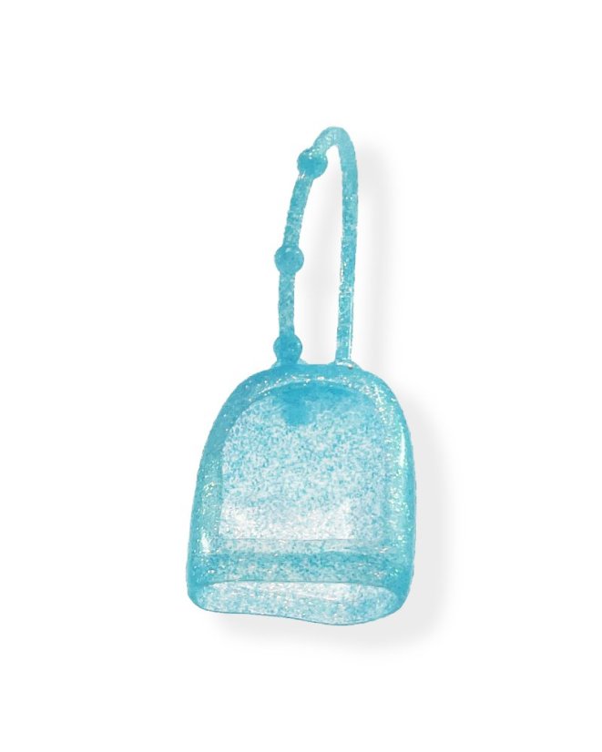 PocketBac-Halter BLAUER GLITZER