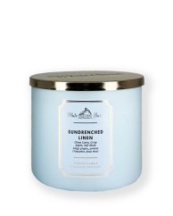 3-wick Candle SUN-DRENCHED LINEN 411 g