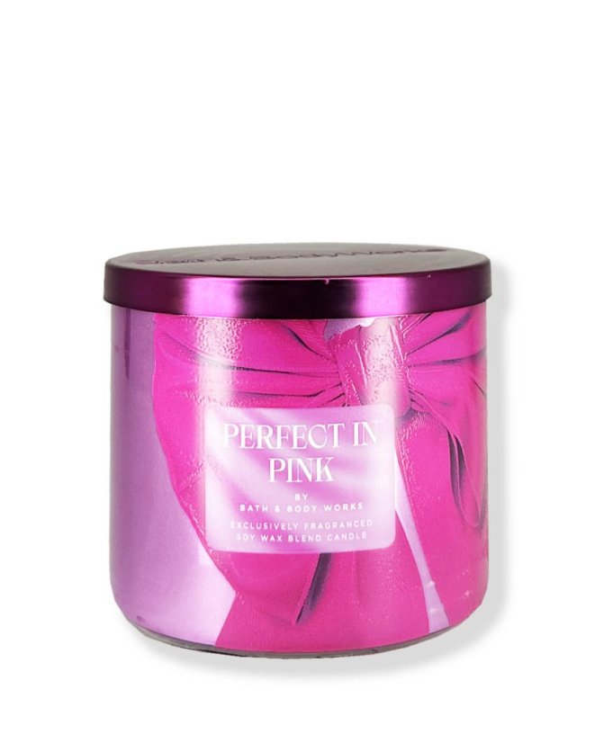 3-Docht Duftkerze PERFECT IN PINK 411 g
