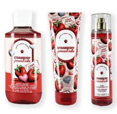 STRAWBERRY POUND CAKE Pflege Set – 3 Stk.
