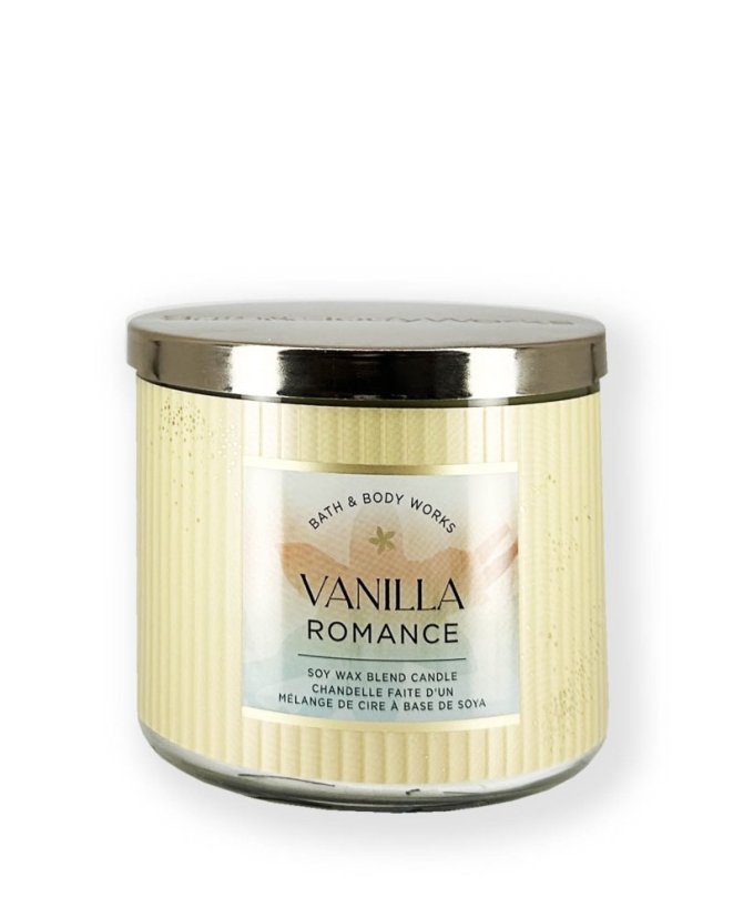 3-Docht Duftkerze VANILLA ROMANCE 411 g