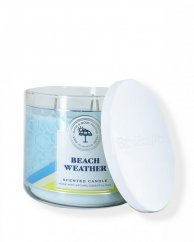 3-wick Candle BEACH WEATHER 411 g