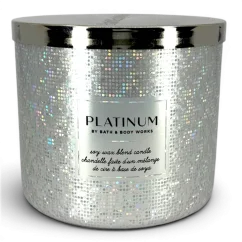 3-Docht Duftkerze PLATINUM 411 g