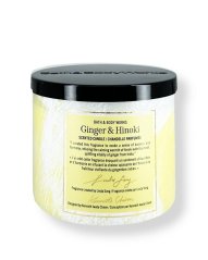 3-knôtová vonná sviečka GINGER & HINOKI 411 g