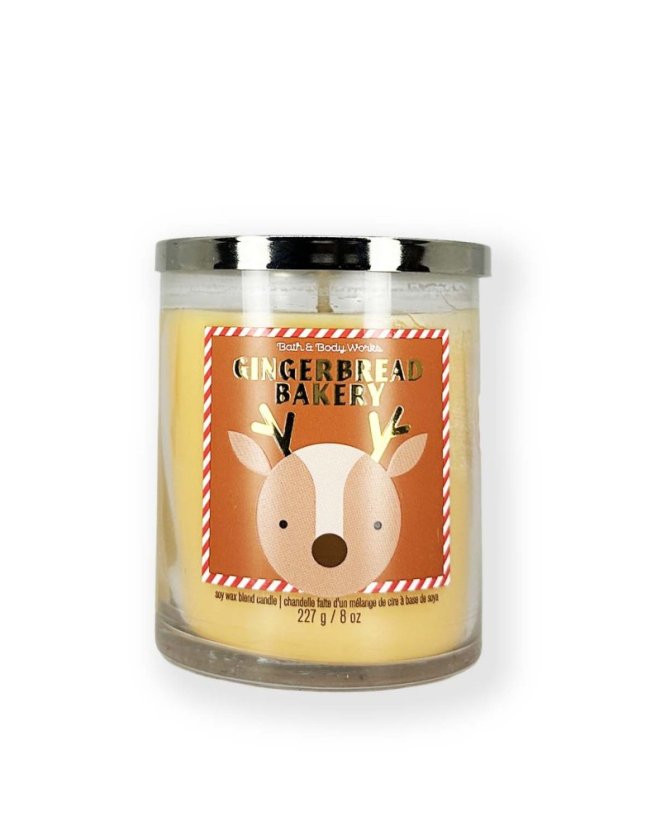 1-knotová vonná svíčka GINGERBREAD BAKERY 227 g