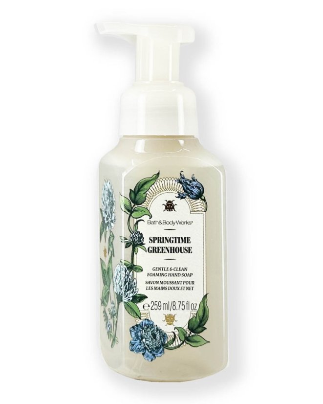 Penové mydlo na ruky SPRINGTIME GREENHOUSE 259 ml