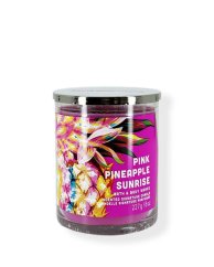 Single Wick Candle PINK PINEAPPLE SUNRISE 227 g