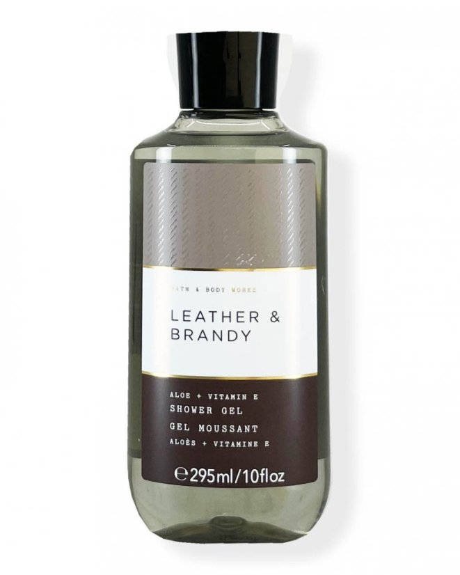 Pánský sprchový gel LEATHER & BRANDY 295 ml
