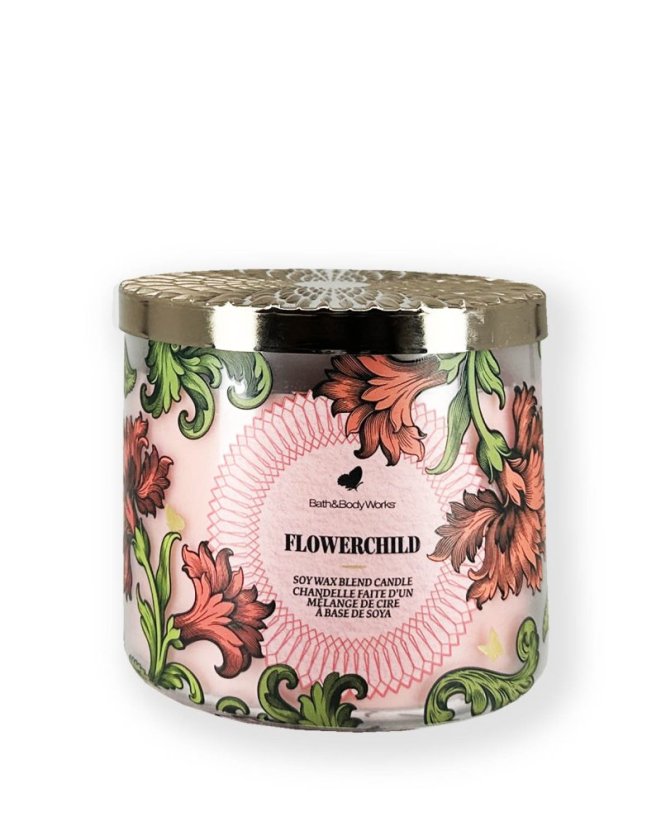 3-Docht Duftkerze FLOWERCHILD 411 g